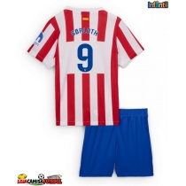 Camisa de Futebol Atletico Madrid Alexander Sorloth #9 Equipamento Principal Infantil 2025-26 Manga Curta (+ Calças curtas)